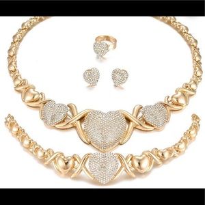 18kt gold filled set